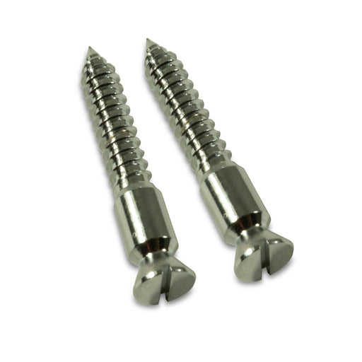 Floyd Rose Bridge Wood Screw Mounting Stud Set Chrome FR-BMWSS/C/P