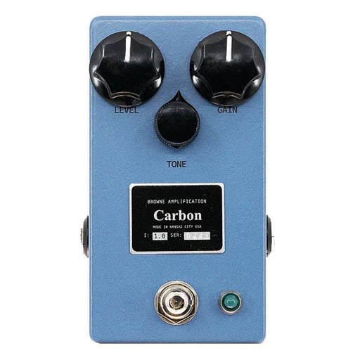 Browne Amplification Carbon Overdrive Pedal