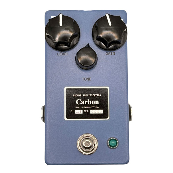 Browne Amplification Carbon Overdrive Pedal