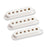Fender USA (Set of 3) Parchment Pickup Covers For Strat 0056251049