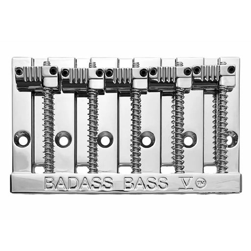 Leo Quan Badass V 5-String Bass Bridge Grooved Saddles Chrome BB-3345-010