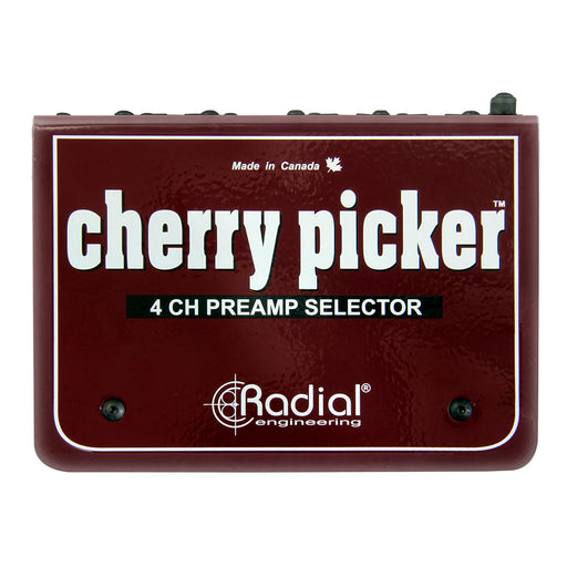 Radial Cherry Picker 4-Channel Preamp Selector
