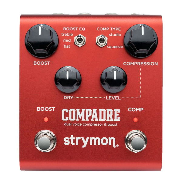 ギター Strymon COMPADRE dual voice compressor Strymon Compadre Dual Voice Compressor & Boost Pedal | Vision Guitar