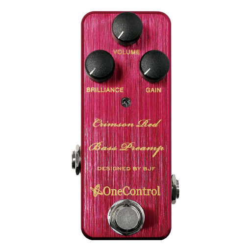 One Control Crimson Red Bass Preamp Designed By BJF