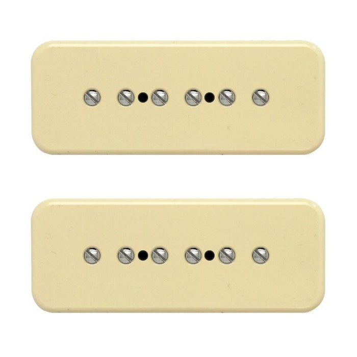 Bare Knuckle Nantucket 90 P-90 Pickup Set Cream Covers