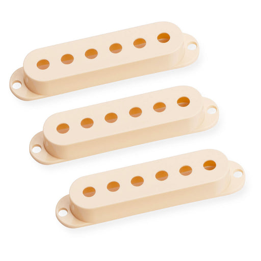 Seymour Duncan Strat Pickup Cover Set Of 3 No Logo Cream 11800-01-C-NOL
