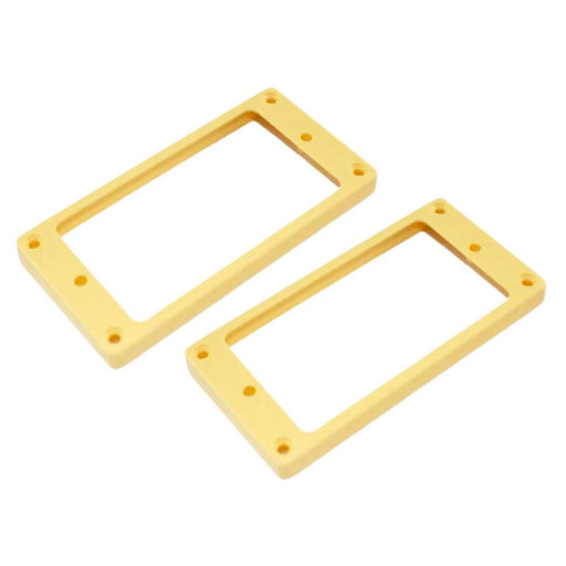 Les Paul Curved Tapered Humbucker Cream Pickup Ring Set PC-0733-028