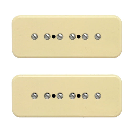 Bare Knuckle Mississippi Queen 90 P-90 Pickup Set Cream Covers