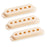 Seymour Duncan Strat Pickup Cover Set Of 3 No Logo Cream 11800-01-C-NOL