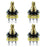 CTS 1% Matched Set (4) True 500k 10% Tolerance Audio Potentiometers