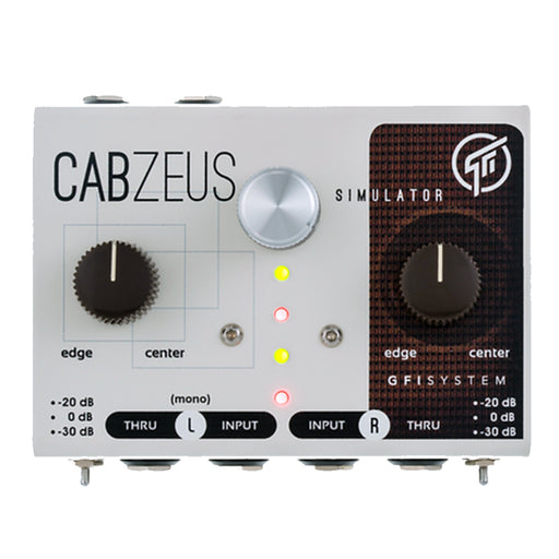 GFI System Cabzeus Stereo Speaker Simulator + DI Box