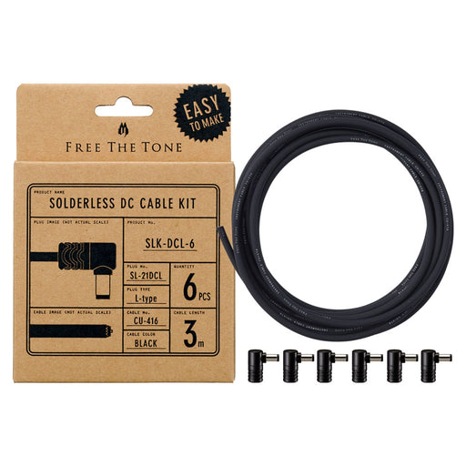 Free The Tone Solderless DC Cable Kit SLK-DCL-6