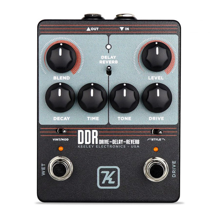 delay plus reverb pedal Robert Keeley DDR Drive Delay Reverb Pedal