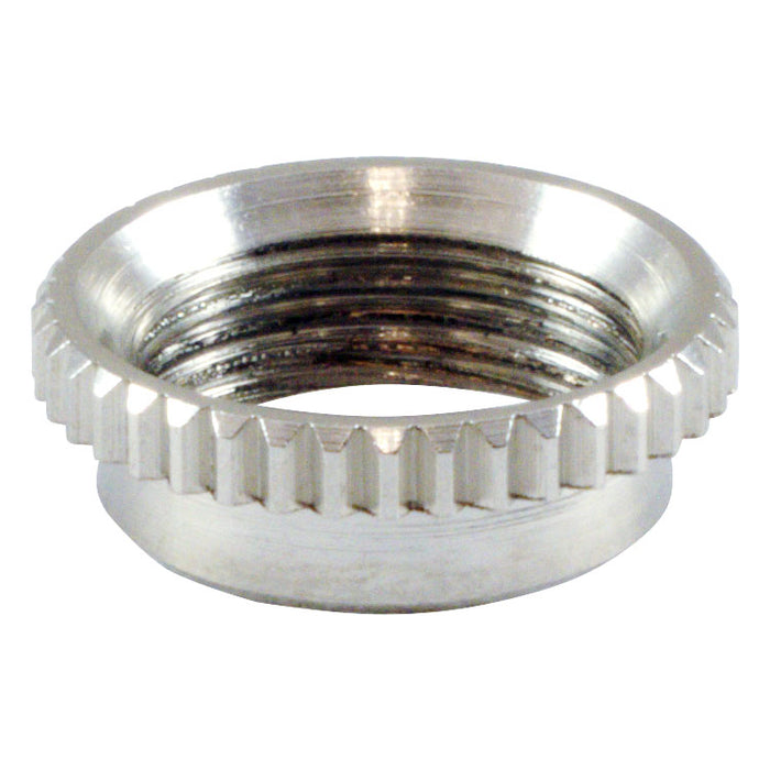 Nickel Deep Thread Vintage Nut for Switchcraft 3-Way USA Toggle Switches