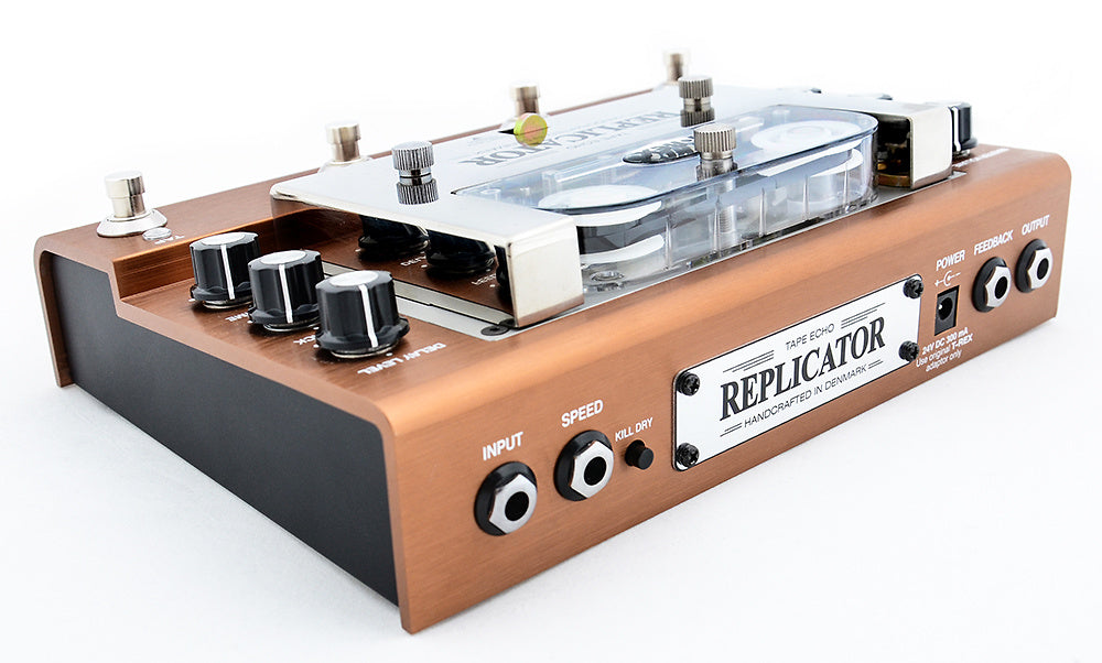 tape machine delay pedal T-Rex Replicator Analog Tape Echo Delay Pedal Trex