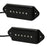 Lindy Fralin 5% Overwound P-90 Dogear Pickup Set P90 Black Covers