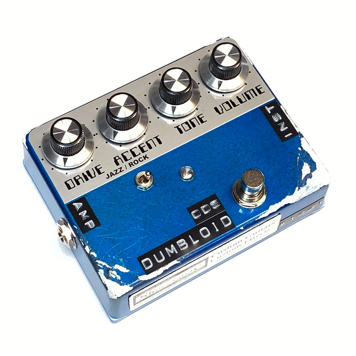 Shins Music Dumbloid Overdrive Special Lake Placid Blue Relic Finish