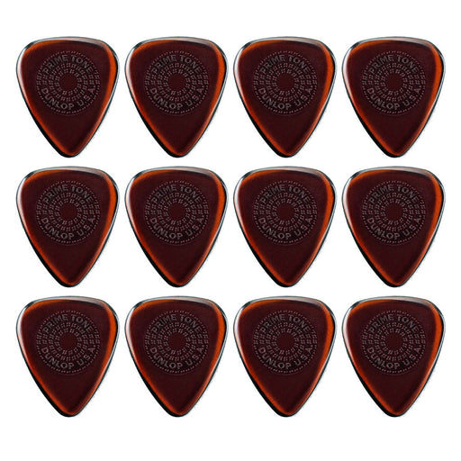 12-Pack! Dunlop 510P Primetone Standard Sculpted Plectra Grip 1.0 mm 510R1.0