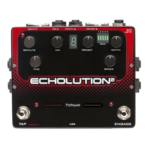 Pigtronix Echolution 2 Programmable Multi-Tap Modulation Delay