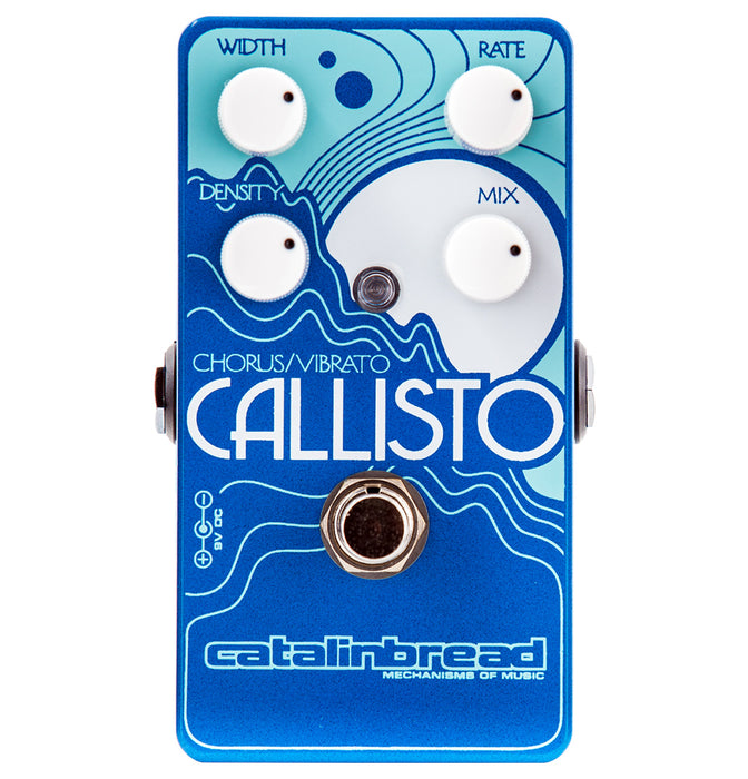 brigade chorus pedal Catalinbread Callisto MN3007 Bucket Brigade Chorus/Vibrato Pedal — Vision Guitar