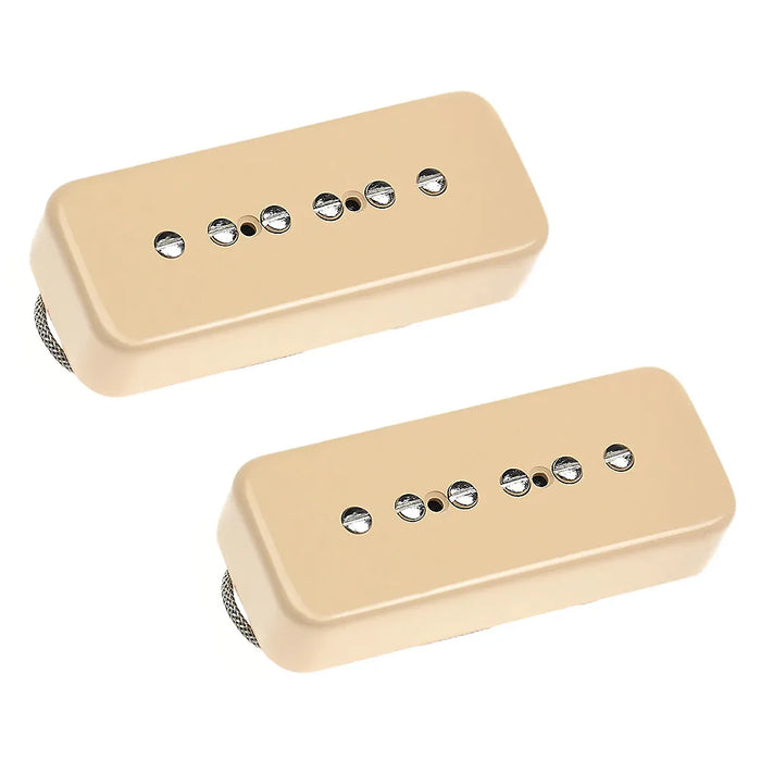 Lindy Fralin 5% Overwound P-90 Gibson Soapbar Pickup Set P90 Cream