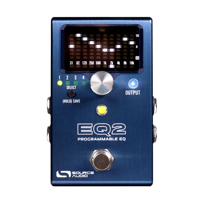 equalizer guitar pedal Source Audio EQ2 Programmable Equalizer Pedal