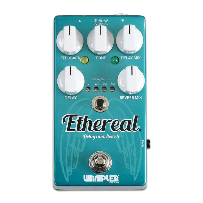 dual delay pedal Wampler Pedals Ethereal Reverb and Dual-Delay Pedal