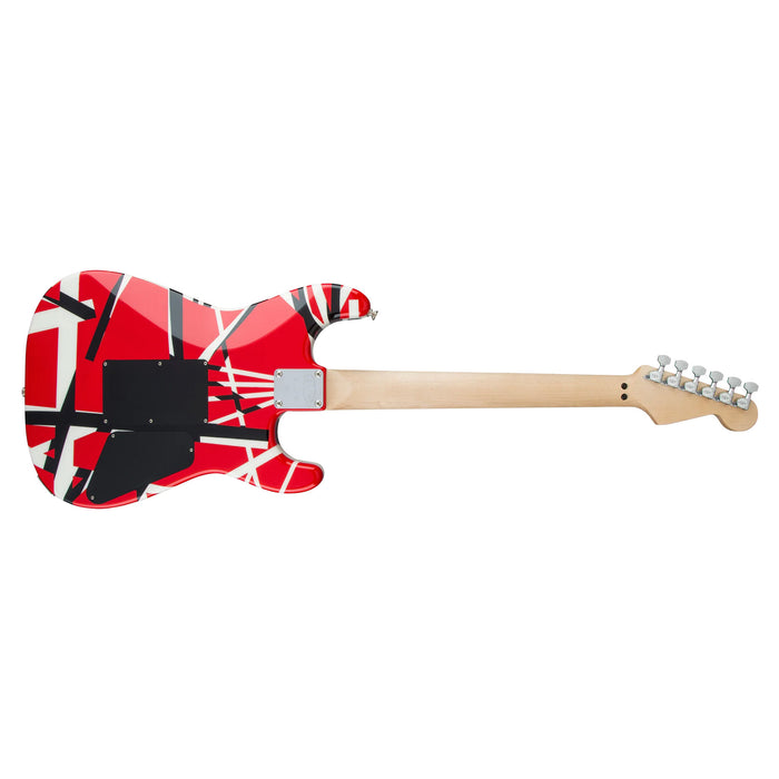 EVH Striped Series Red with Black Stripes Electric Guitar 5107902503