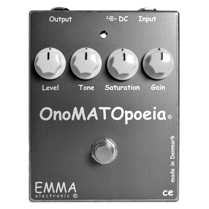 emma pedals EMMA Electronic OM-1 OnoMATOpoeia Booster Overdrive Pedal
