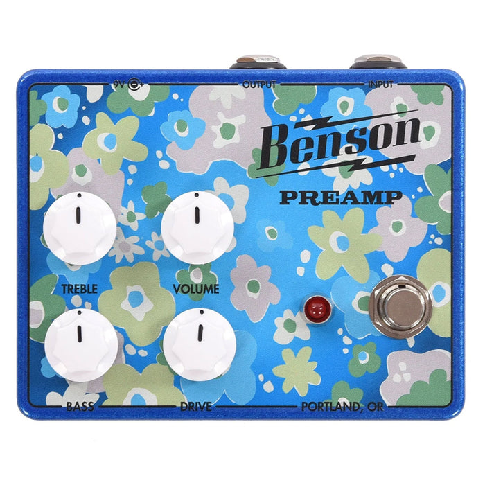 Benson Amps FET Preamp Pedal Limited Flower Child Finish