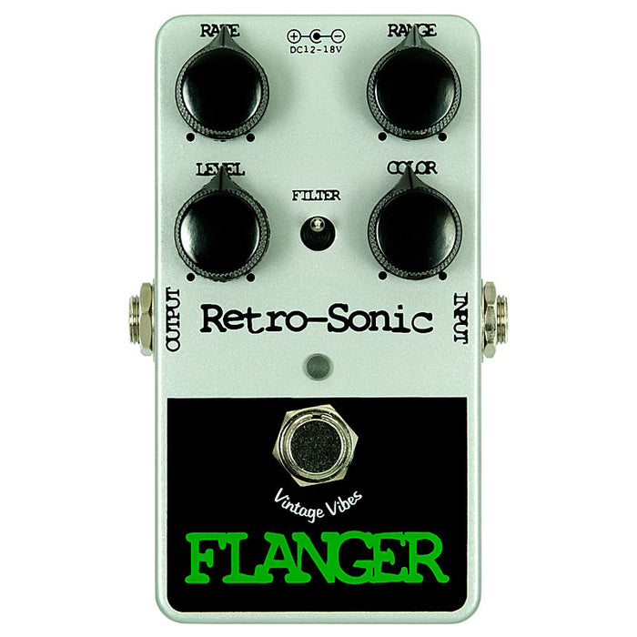 analog flanger pedal Retro-Sonic Analog BBD Flanger Pedal