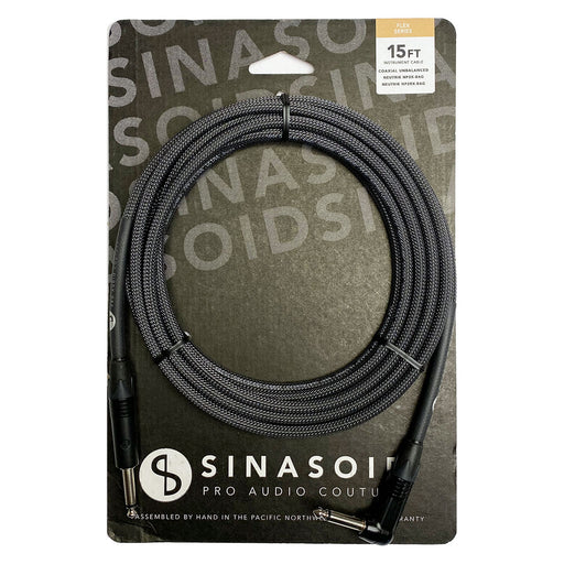 Sinasoid Carbon Flex Instrument Cable Van Damme XKE 15 Foot Straight/Angle