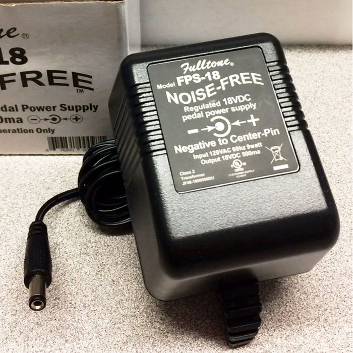 18 volt pedal power supply Fulltone FPS-18 18-Volt USA Power Supply 120VAC 300mA