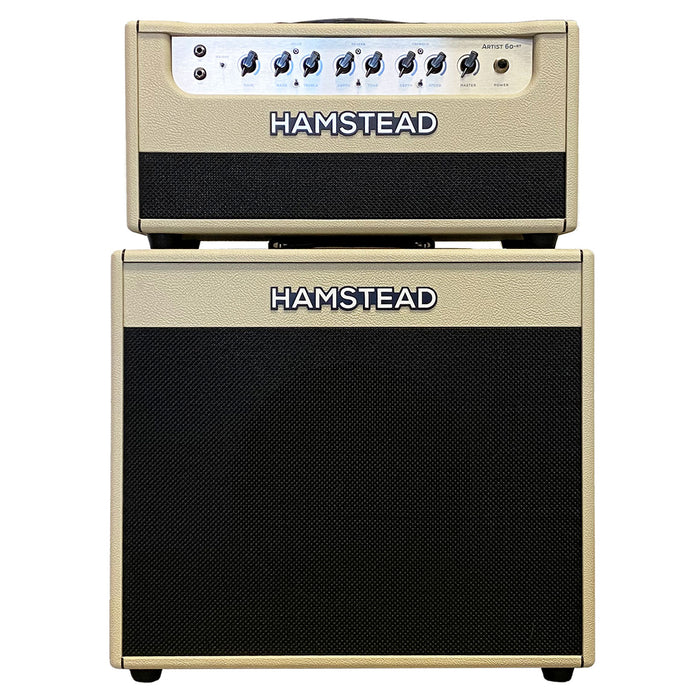 Hamstead Artist 60+RT Head & Matching 1x12" Cabinet Cream Tolex