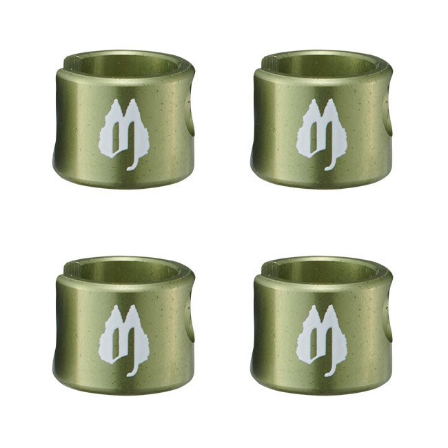 Free The Tone SLC-4AL Replacement Caps for SL-4 Plugs Set of 4 Green