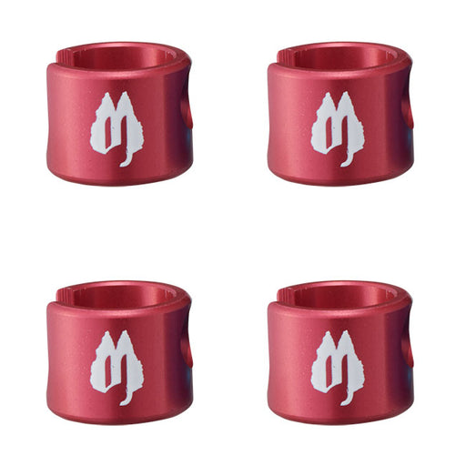 Free The Tone SLC-4AL Replacement Caps for SL-4 Plugs Set of 4 Red
