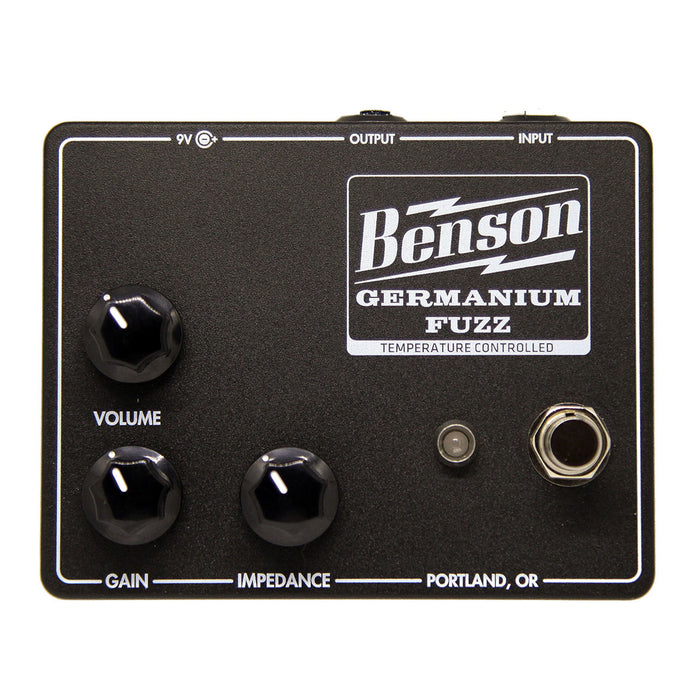 Benson Amps Germanium Fuzz Pedal Black Finish