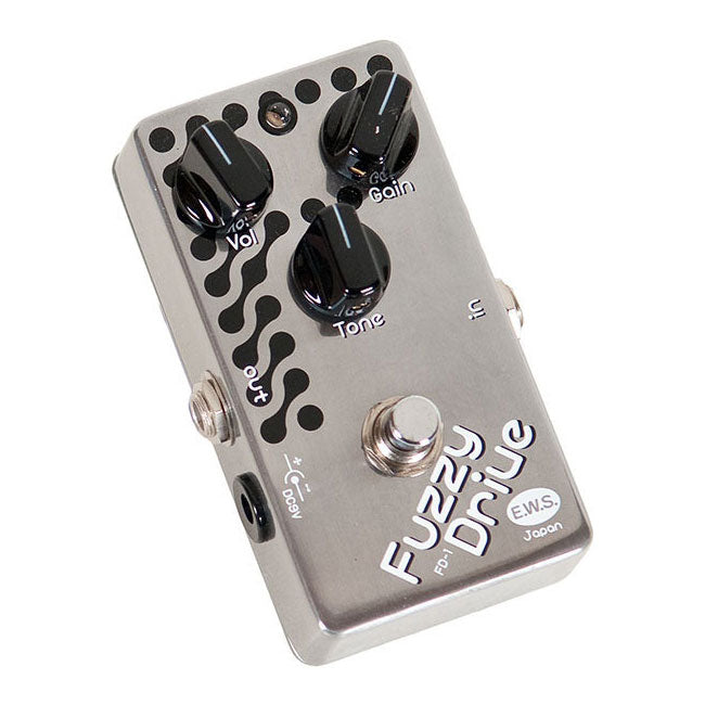 ews pedals EWS Fuzzy Drive Smooth Versatile Fuzz Pedal