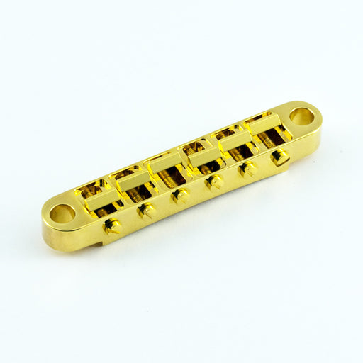 ABM 2506-G Asian Nashville Tuneomatic Bridge 6mm to M8 Gold