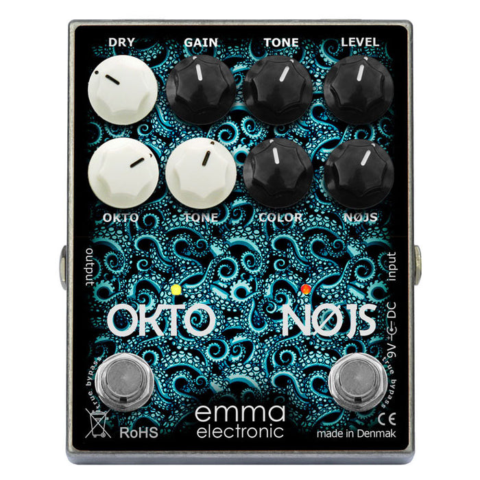 emma pedals EMMA Electronic ON-1 Okto-Nøjs Octave Fuzz Pedal