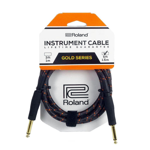 Roland RIC-G5 Gold Series Straight Instrument Cable 5 FT/1.5M