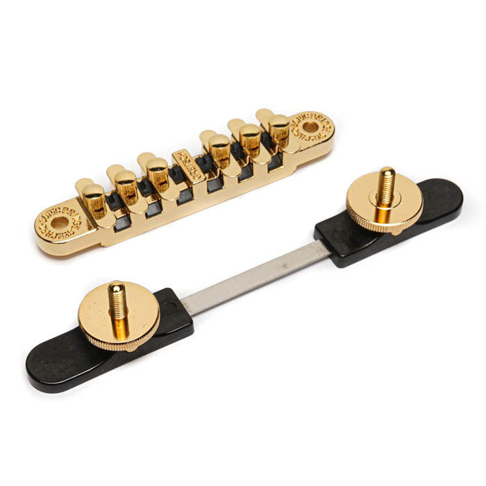 Gretsch Bridge Assembly Synchro-Sonic Gold with Base 0069562000