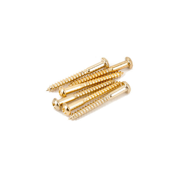Fender Vintage-Style Stratocaster Bridge Mounting Screws Gold 0018787049