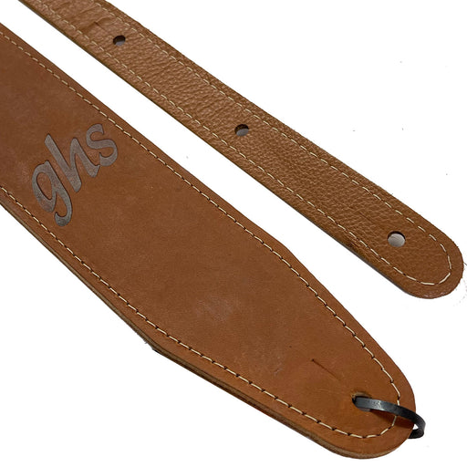 GHS Ball Glove Leather Guitar Strap Brown A19BR