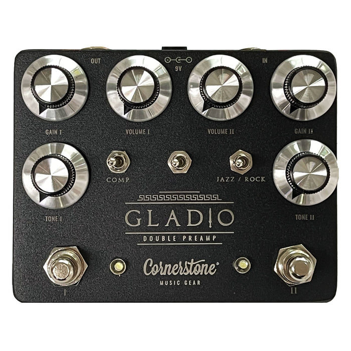 gladio pedal cornerstone Cornerstone Gladio v2.1 Double Preamp Pedal Exclusive Blackout Version