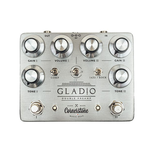 guitar doubler pedal Cornerstone Gladio Double Preamp Pedal