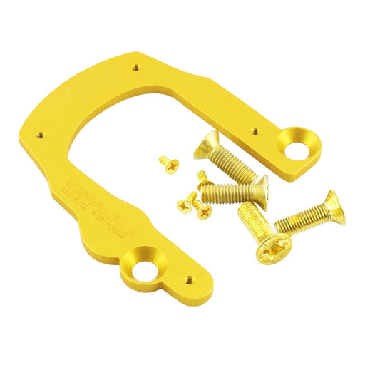 Vibramate V5 Short Tail Flat Top Mounting Plate Gold