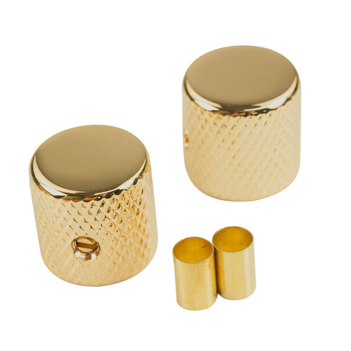 WD US Spec 1/4" Gold Tele Barrel Knob Set (Set of 2) TBKUSG