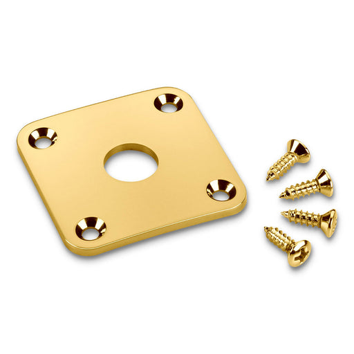 Schaller Metal Curved Jack Plate Gold 15190500