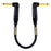 Mogami Gold Series 10" Patch Cable Angled Plugs